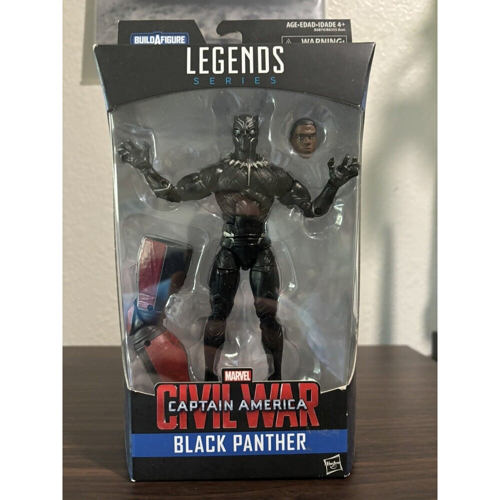 Marvel legends Black Panther Build-A-Figure - Civil War - (Giant Man BAF)